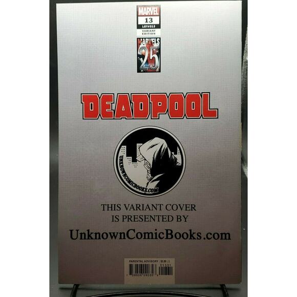 Deadpool #13 Virgin Edition Marvel Comics 2019 Adi Granov Scarlet Witch Vision - Picture 2 of 7